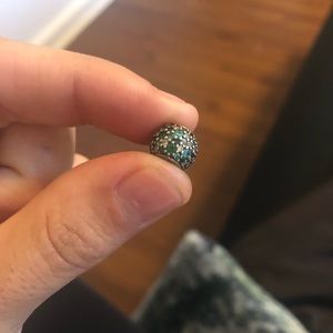 Blue/green Pandora Charm